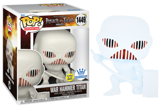 War Hammer Titan (Glow in the Dark, 6-inch, Attack on Titan) 1449 - Funko Shop Exclusive