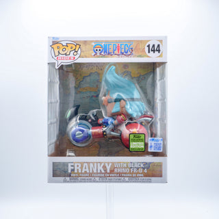 * Funko Pop! Franky with Black Rhino FR-U 4 (Rides Deluxe, One Piece) 144 – 2026 Summer Convention Exclusive Vinyl Figure