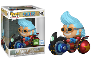 Funko Pop! Franky with Black Rhino FR-U 4, Rides, One Piece 144 - 2026 Summer Convention Exclusive Vinyl Figure (Copy)