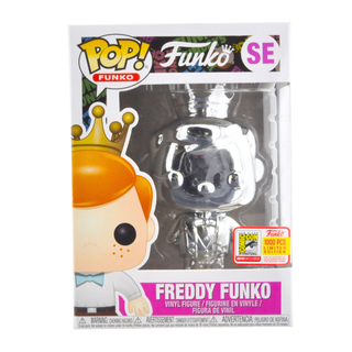 Set of 9 Chrome Freddy Funkos including Gold /24