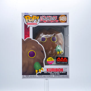 * Funko Pop! Kuriboh (Glow in the Dark, Flocked, Yu-Gi-Oh!) 1455 – AAA Anime Exclusive