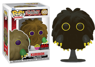 Funko Pop! Kuriboh Glow in the Dark, Flocked, Yu-Gi-Oh! 1455 - AAA Anime Exclusive Vinyl Figure in PopShield Protector