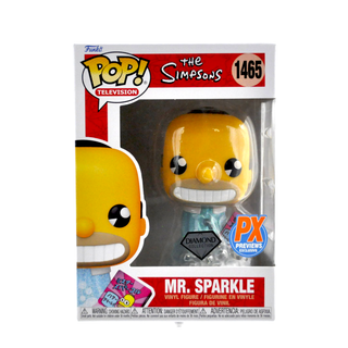 * Funko Pop! Mr. Sparkle (Diamond Collection, The Simpsons) 1465 – Previews Exclusive