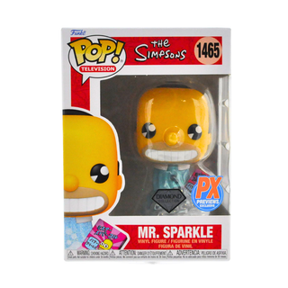 * Funko Pop! Mr. Sparkle (Diamond Collection, The Simpsons) 1465 – Previews Exclusive