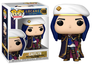 Funko Pop! Caitlyn, Arcane: League of Legends, Television 1488 Vinyl Figure in PopShield Protector