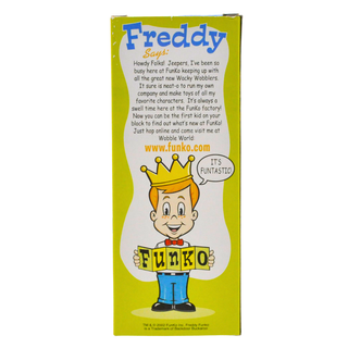 Funko Wacky Wobbler Atomic Freddy (Gold & Silver) - 2006 SDCC Exclusive /48 pcs