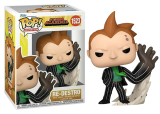 Funko Pop! Re-Destro,  My Hero Academia 1523 Vinyl Figure in PopShield Protector
