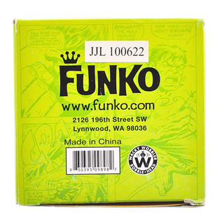 Funko Wacky Wobbler The Incredible Hulk (Metallic) - 2010 SDCC Exclusive /12 Made