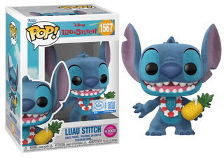 Funko Pop! Luau Stitch Flocked, Lilo & Stitch 1567 - Funko Special Edition Exclusive