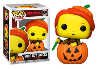 Funko Pop! Good Guy Chucky, Blacklight, Child's Play 2 1589 Vinyl Figure in PopShield Protector