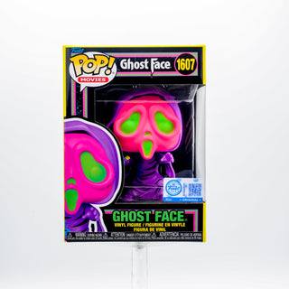 * Funko Pop! Ghost Face, Blacklight, Scream, Funko Special Edition 1607