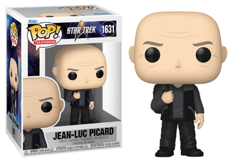 Funko Pop! Jean-Luc Picard, Star Trek 1631 Vinyl Figure in PopShield Protector