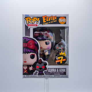 * Funko Pop! Elvira & Gonk Moonlight 1648 – 7BAP Exclusive