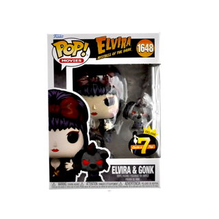 * Funko Pop! Elvira & Gonk Moonlight 1648 – 7BAP Exclusive