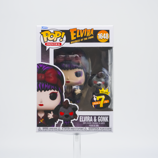 * Funko Pop! Elvira & Gonk Moonlight 1648 – 7BAP Exclusive