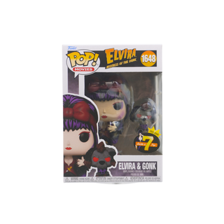 * Funko Pop! Elvira & Gonk Moonlight 1648 – 7BAP Exclusive