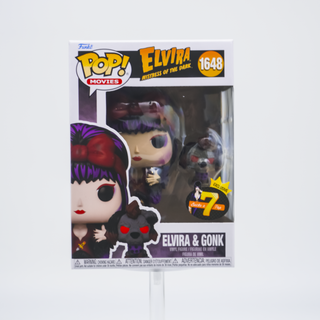 * Funko Pop! Elvira & Gonk Moonlight 1648 – 7BAP Exclusive