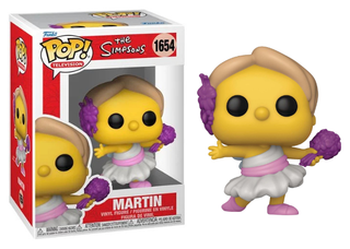 Funko Pop! Martin as Calliope, The Simpsons 1654 Vinyl Figure in PopShield Protector