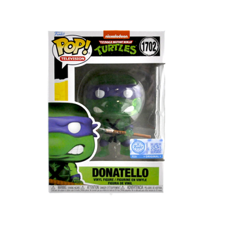 * Funko Pop! Donatello Translucent Green, Teenage Mutant Ninja Turtles, TV 1702 – Funko Special Edition Exclusive