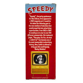 Funko Wacky Wobbler Speedy (Greyscale) - Nodderworld Exclusive