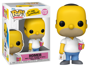 Funko Pop! Homer, with Krusty Burger, The Simpsons 1737