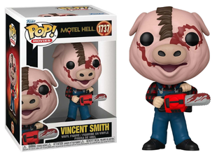 Funko Pop! Vincent Smith, Motel Hell 1737 Vinyl Figure in PopShield Protector
