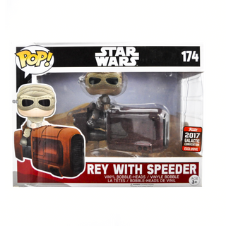 * Funko Pop! Rey with Speeder 174 – 2017 Galactic Convention Exclusive