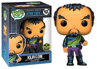 Klingon (Black Light) 17 - NFT Exclusive /1967 made [Light Damage]