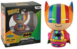 * Dorbz Rainbow Batman 180 – Hot Topic Exclusive
