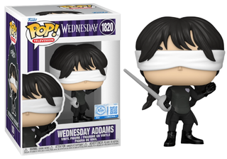 Funko Pop! Wednesday Addams Fencing, Wednesday 1820 Funko Special Edition Vinyl Figure in PopShield Protector