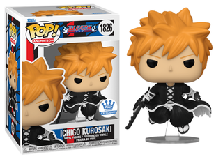 Funko Pop! Ichigo Kurosaki Bleach 1826 - Funko Shop Exclusive Vinyl Figure in PopShield Protector