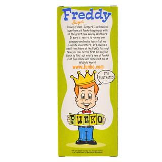 Funko Wacky Wobbler Freddy (Gold & Silver Sign) - 2005 SDCC Exclusive/12pcs **Signed by Becker & Mariotti**