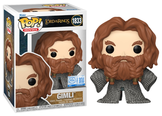 Funko Pop! Gimli Chainmail, Lord of the Rings Funko Special Edition 1833 Vinyl Figure in PopShield Protector
