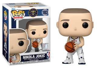 Funko Pop! Nikola Jokić Denver Nuggets, NBA 183 Vinyl Figure in PopShield Protector