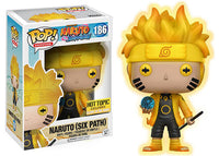 Naruto (Glow in the Dark, Six Path, One Sticker) 186 - Hot Topic Exclusive [Condition: 6.5/10]