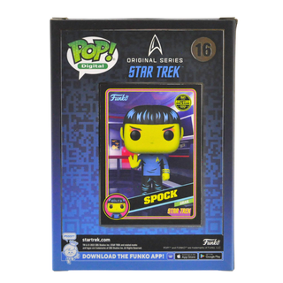 * Funko Pop! Spock (Black Light) 16 – NFT Exclusive /999 made