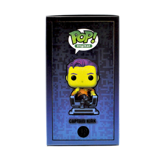 * Funko Pop! Captain Kirk (Black Light) 18 – NFT Exclusive /1967 Made