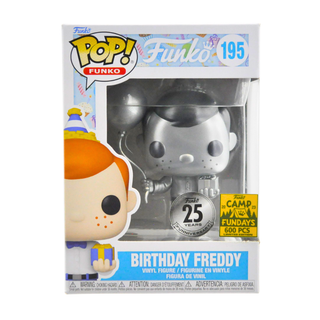 * Funko Pop! Birthday Freddy Funko (Metallic) 195 – 2023 Camp Fundays Exclusive /600 Pieces