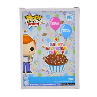 * Funko Pop! Birthday Freddy Funko (Metallic) 195 – 2023 Camp Fundays Exclusive /600 Pieces