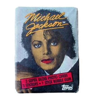 1984 Topps Michael Jackson Cards Unopened Pack