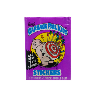 1987 Topps Garbage Pail Kids Series 7 Unopened Pack