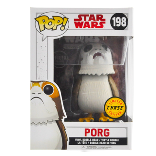 * Funko Pop! Porg (Flocked, Open Mouth, The Last Jedi) 198 **Chase**