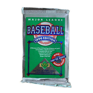 1990 Upper Deck Baseball Cards High Number Unopened Pack