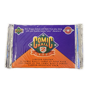 1991 Upper Deck Comic Ball Series 2 Cards Unopened Pack