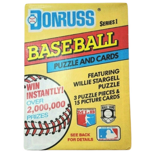 1991 Donruss Series 1 Baseball Cards Unopened Pack