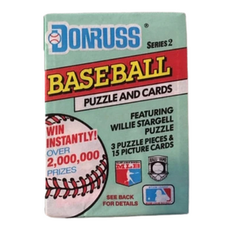 1991 Donruss Series 2 Baseball Cards Unopened Pack