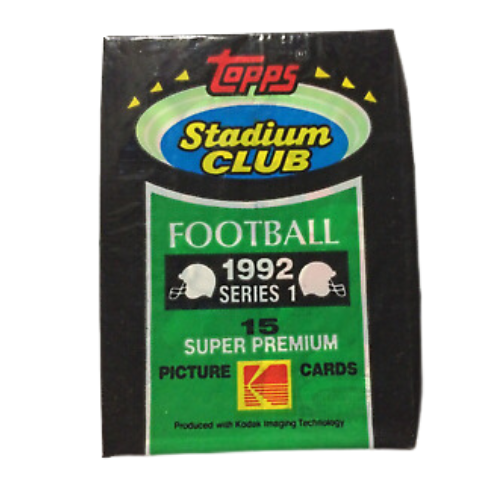 1992 Topps Stadium Club Football Most Valuable Cards