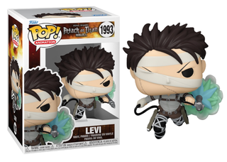 Funko Pop! Levi, with Bandages, Attack on Titan 1993 Vinyl Figure in PopShield Protector
