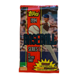 1994 Topps Series 1 Baseball Cards Unopened Pack