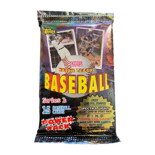 1995 Topps Series 1 Baseball Cards Unopened Pack
